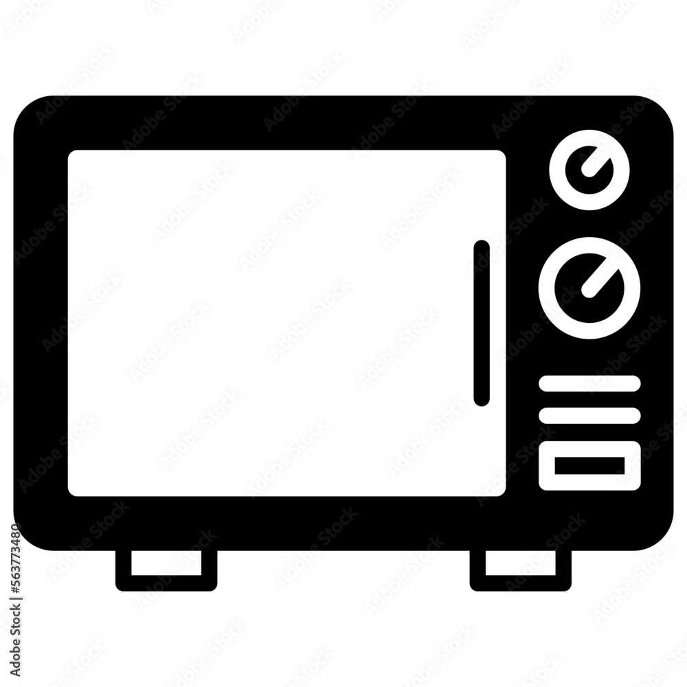 microwave equipment kitchenware icon illustration microwave equipment kitchenware icon illustration