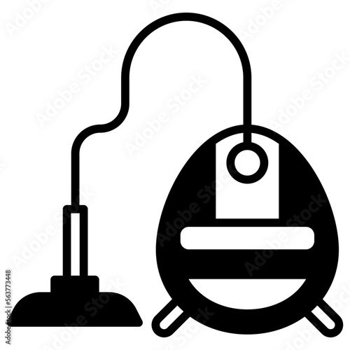 vacuum cleaner machine illustration
