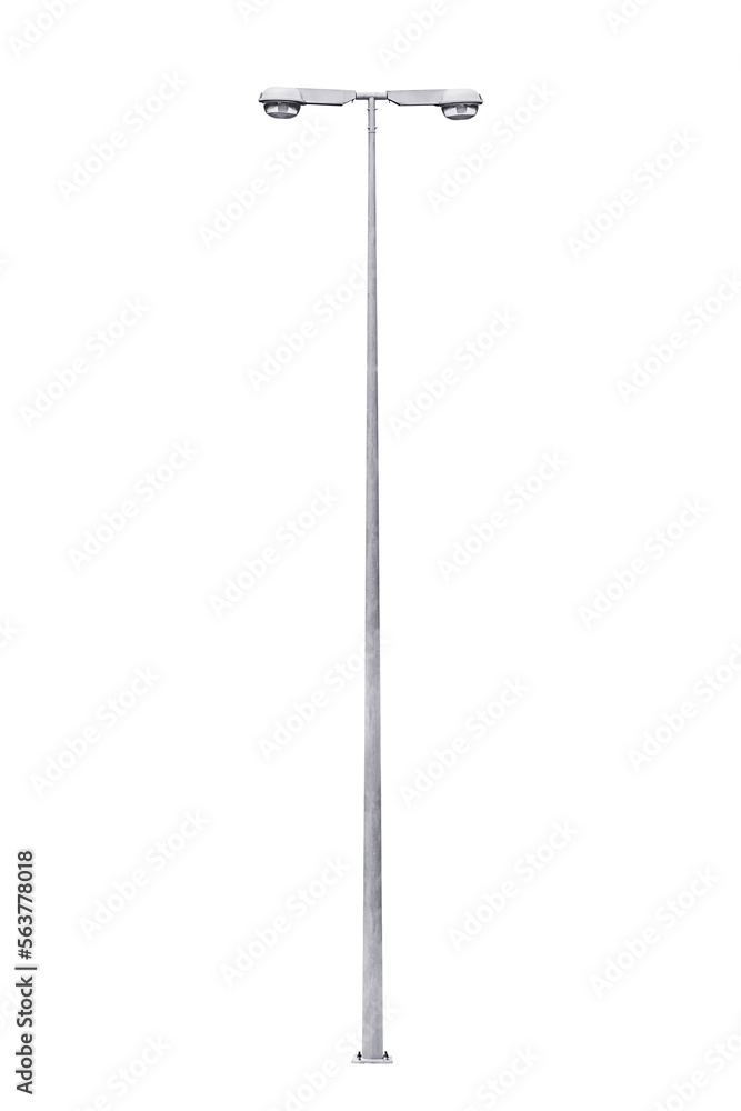 Light pole isolated Light pole isolated