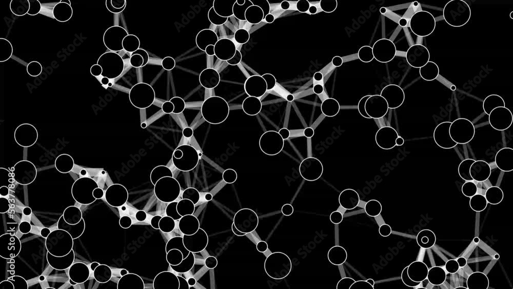 plexus linked connection dots molecule motion plexus linked connection dots molecule motion