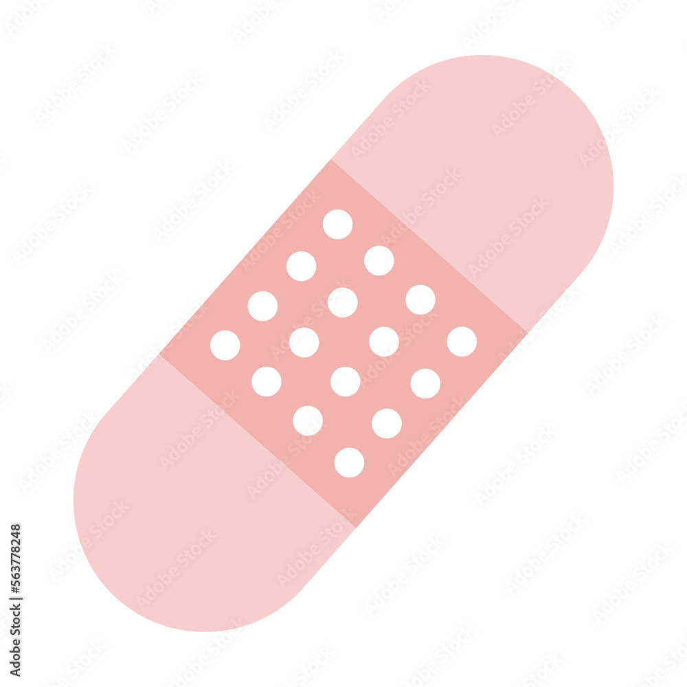 Soft pink simple medical vector icon Soft pink simple medical vector icon