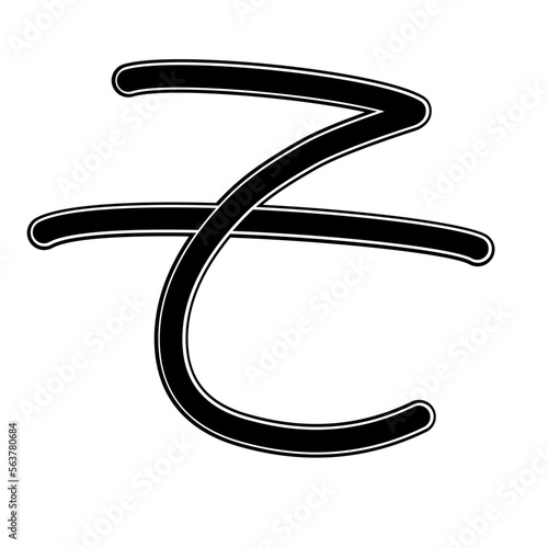 Hiragana Japanese alphabet