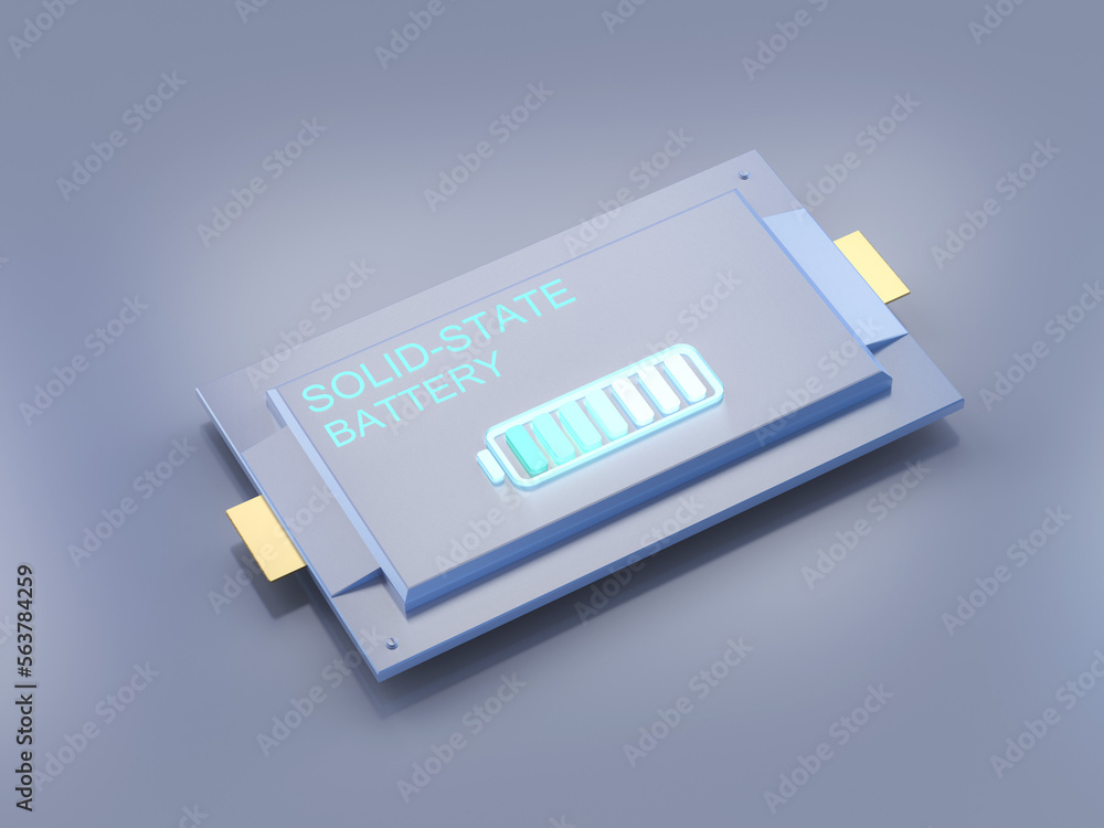 Solid-state or rechargeable battery Solid-state or rechargeable battery