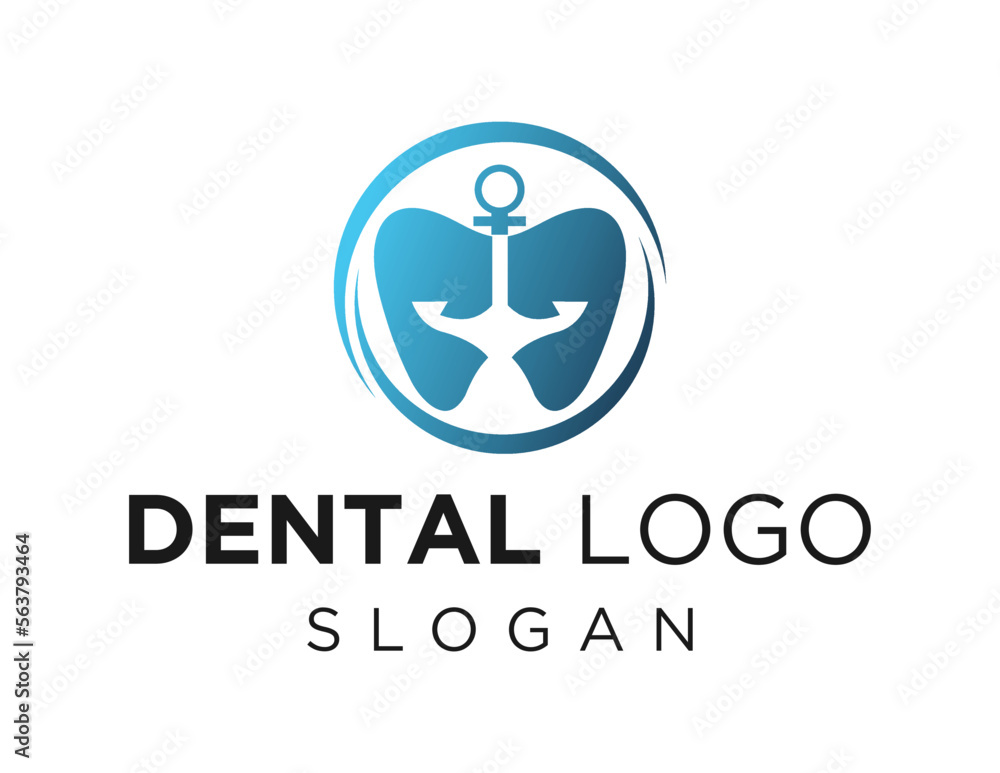 Logo design about Dental on a white background. created using the CorelDraw application. Logo design about Dental on a white background. created using the CorelDraw application.
