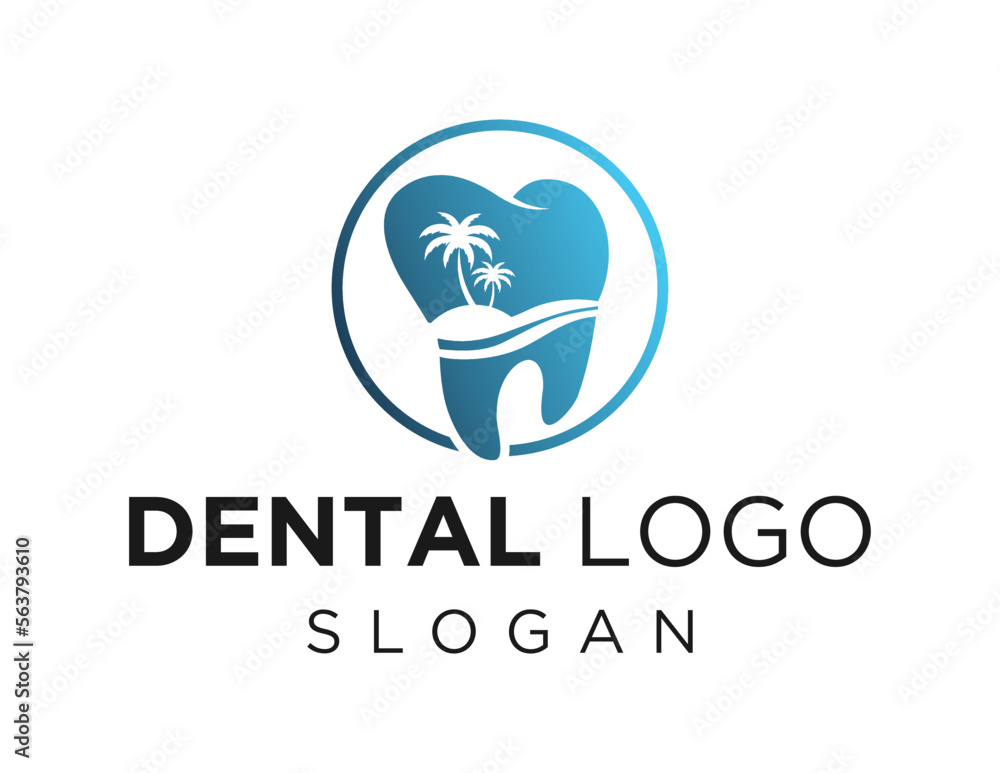 Logo design about Dental on a white background. created using the CorelDraw application.