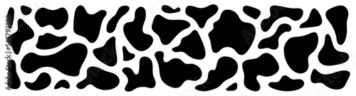 Organic black blob shape. Set of liquid graphic elements
Abstract fluid shapes forms banner. Vector illustration