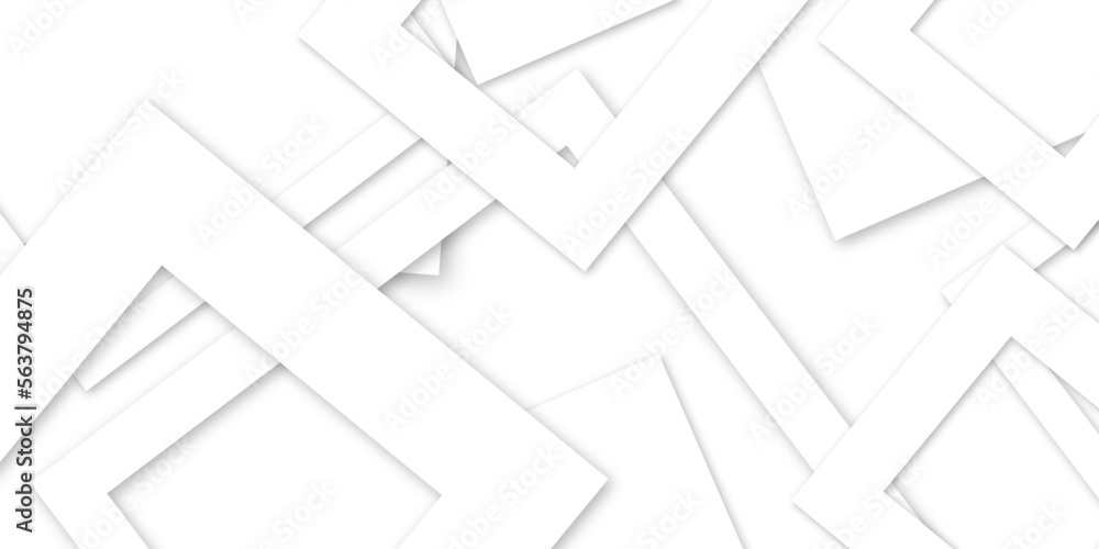 Abstract background with white paper plane and Geometric shape with squares in bright light with soft shadows as pattern . Modern design with business cards stacks arranged in rows at white textured . Abstract background with white paper plane and Geometric shape with squares in bright light with soft shadows as pattern . Modern design with business cards stacks arranged in rows at white textured .