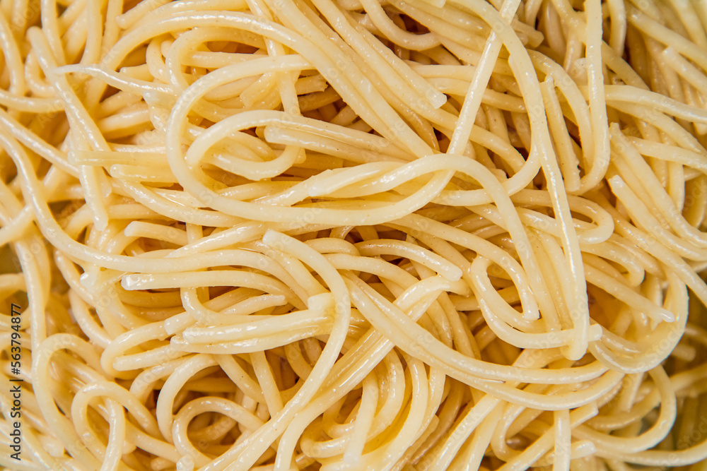 Boiled spaghetti. Macro background. Spaghetti texture. Boiled spaghetti. Macro background. Spaghetti texture.