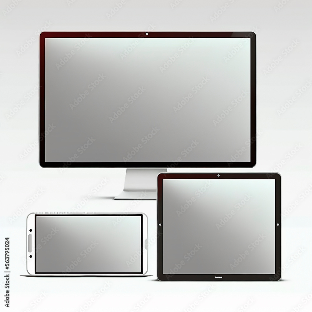 computer, smartphone and tablet tecnology .Generative AI computer, smartphone and tablet tecnology .Generative AI