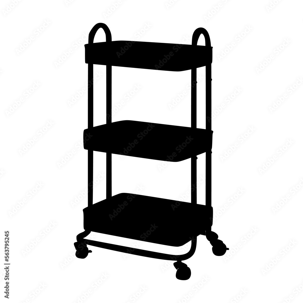 The best 3 Tier Rolling Utility or Kitchen Cart or Kitchen trolley silhouette icon. Simple vector illustration of kitchen trolley vector icon for web. Editable graphic resources for many purposes. The best 3 Tier Rolling Utility or Kitchen Cart or Kitchen trolley silhouette icon. Simple vector illustration of kitchen trolley vector icon for web. Editable graphic resources for many purposes.