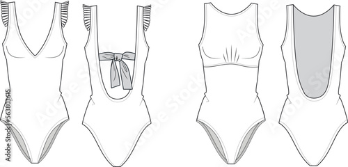 women swimwear, body design