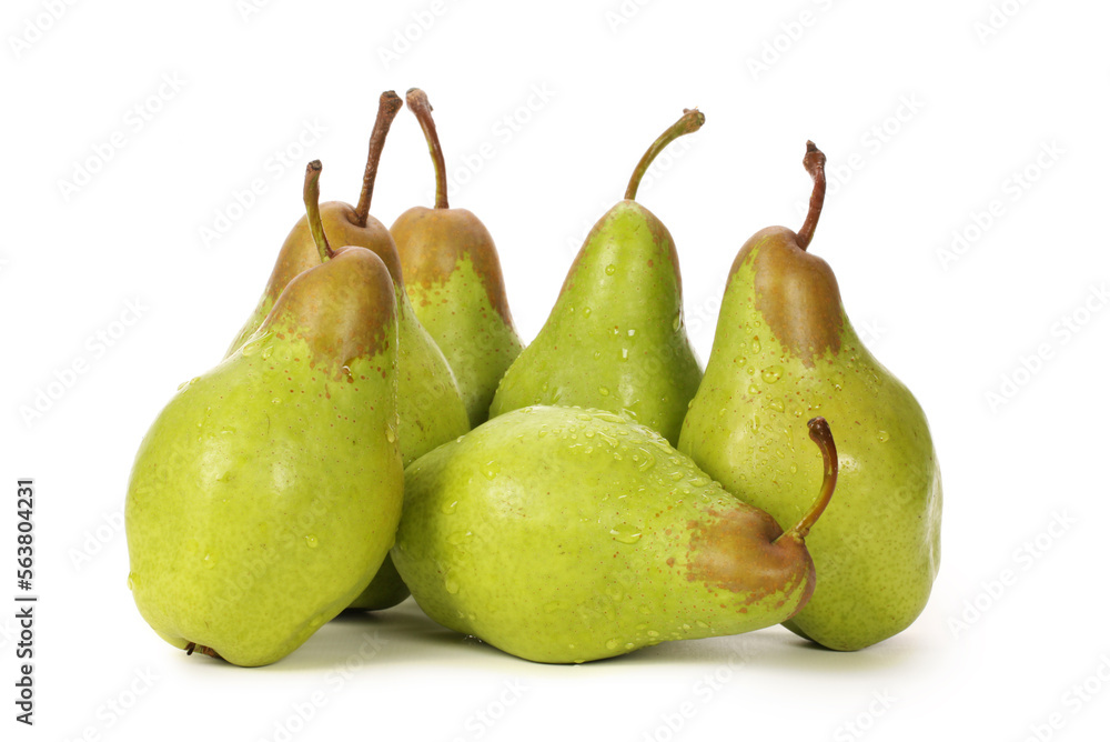 pear isolated on white background pear isolated on white background