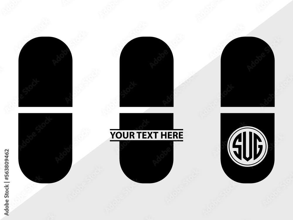 Medical Symbol Monogram, Medical Symbol Silhouette, Medical Symbol SVG ...