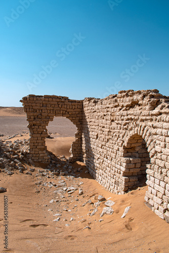 ruins of the old fortress