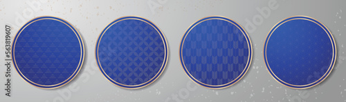 和風素材　和柄テンプレート　背景　見出し　豪華　和　季節　和菓子　和食　メニュー　カタログ　短冊