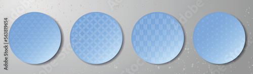 和風素材　和柄テンプレート　背景　見出し　豪華　和　季節　和菓子　和食　メニュー　カタログ　短冊