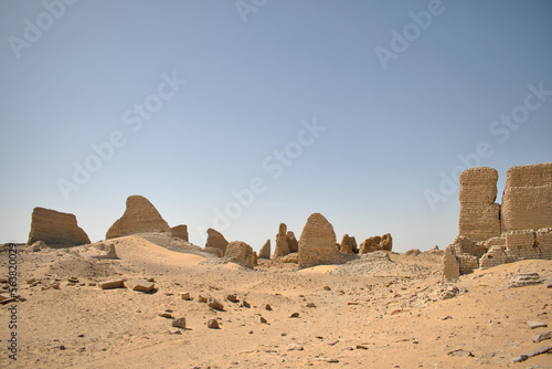 ruins of the ancient city of historic city