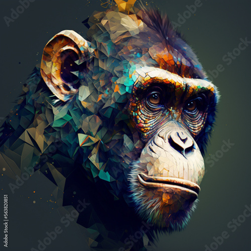 zodiac animal set, Chinese zodiac, Astrological signs, abstract horoscope. Chinese new year animals, money by Generative AI