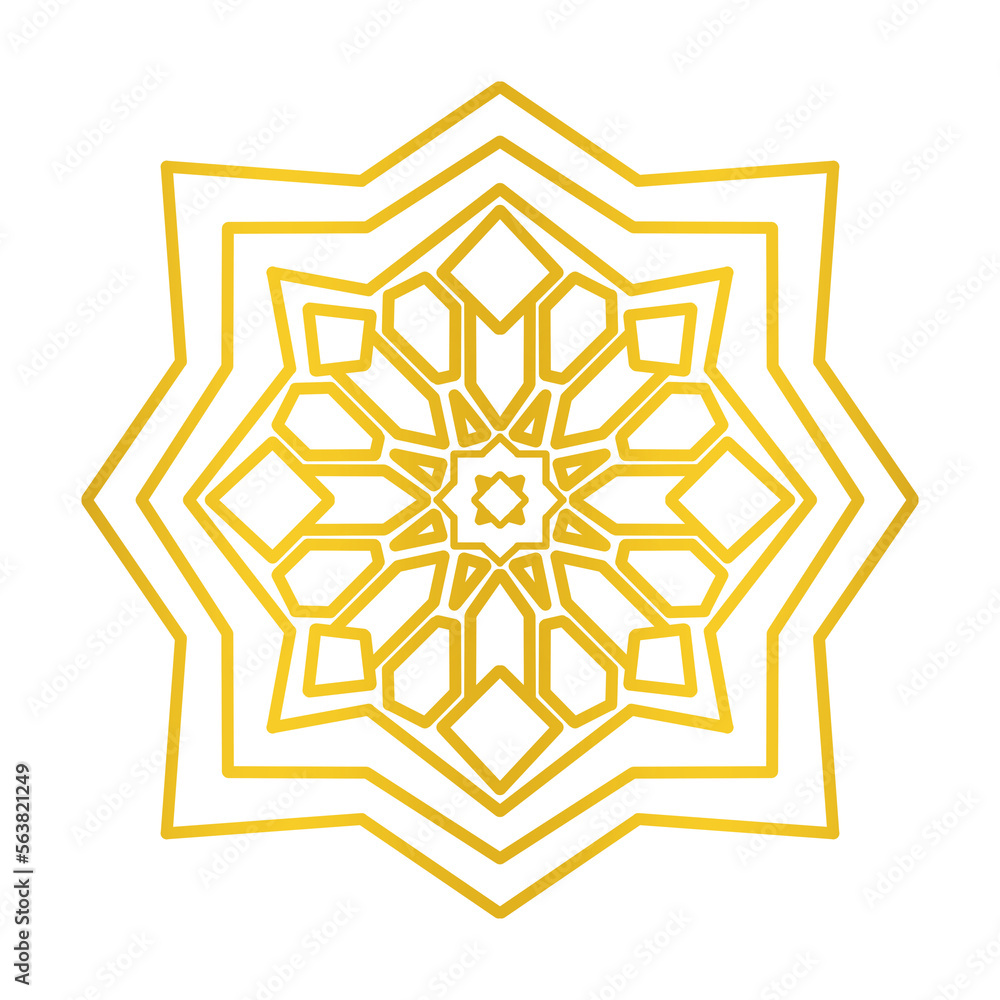 Islamic ornament circle Islamic ornament circle
