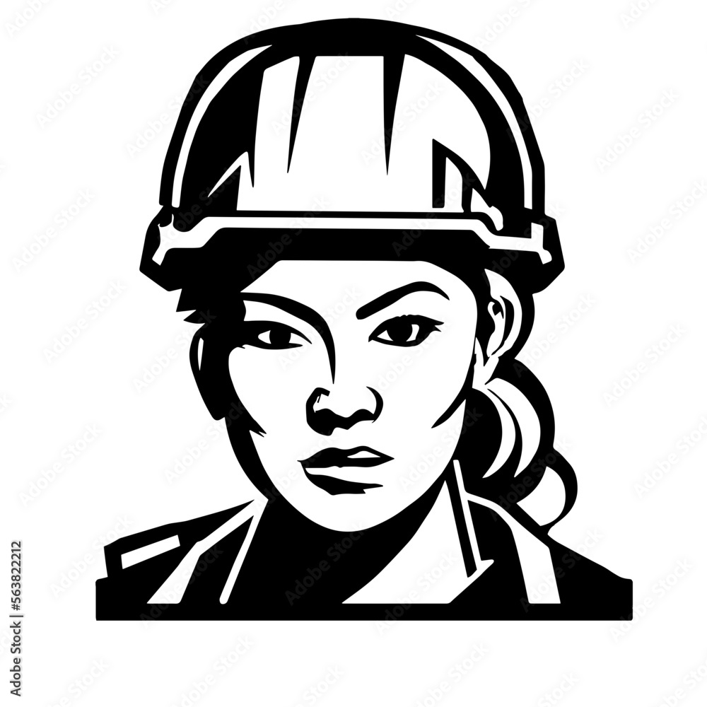 Industrial Woman Worker 