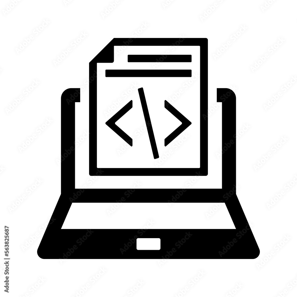 Programming, coding icon. Programming, coding icon.