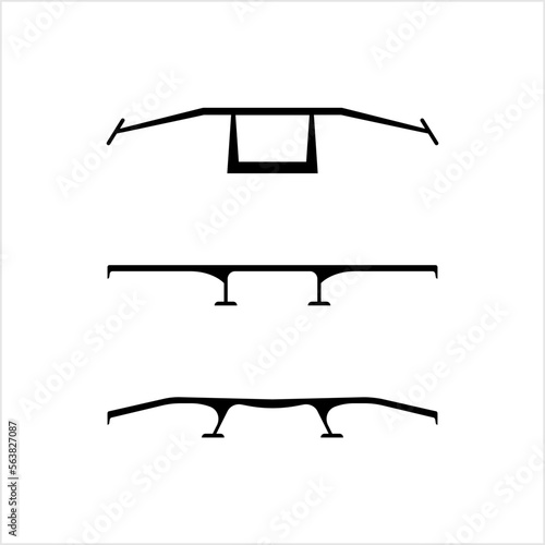 Car Spoiler Icon, Automotive Aerodynamic Device