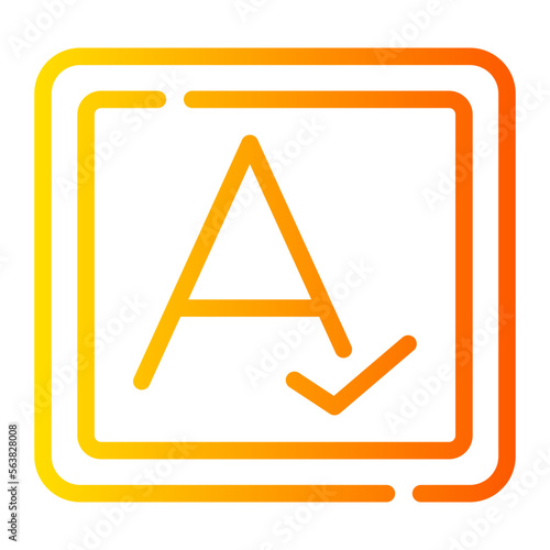 spell gradient icon