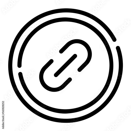 hyperlink line icon