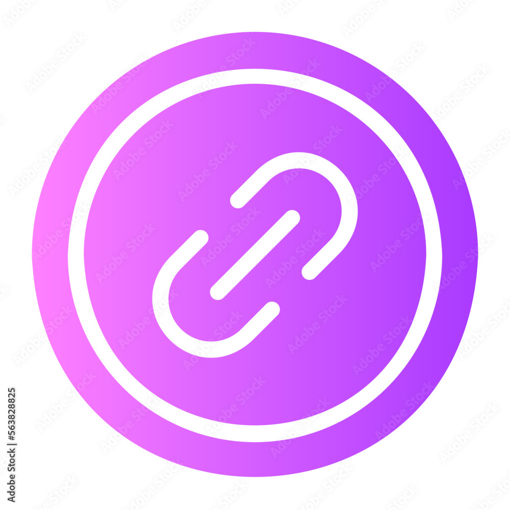 hyperlink gradient icon hyperlink gradient icon
