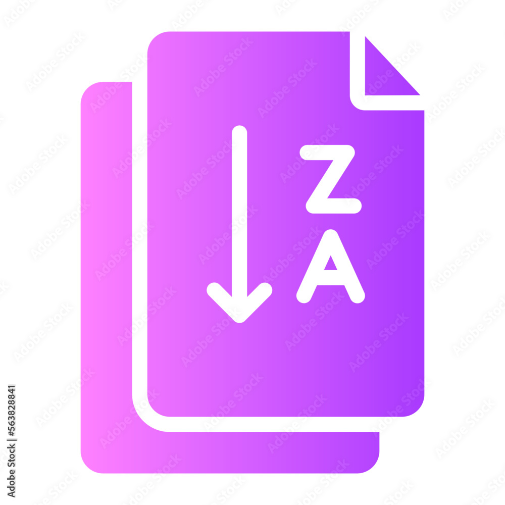sort gradient icon sort gradient icon