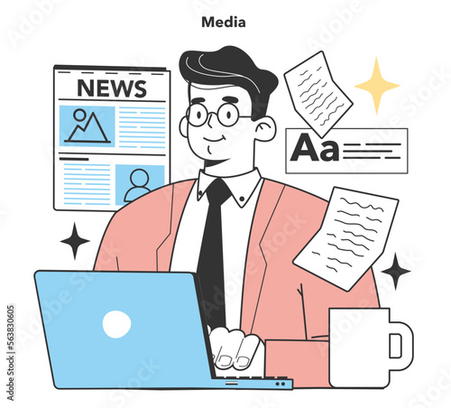 Media business. Industries and areas for a starting and developing
