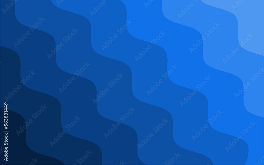 Abstract blue color background. Dynamic shape composition. Vector illustration ,Modern template design for cover, brochure, web banner and magazine.