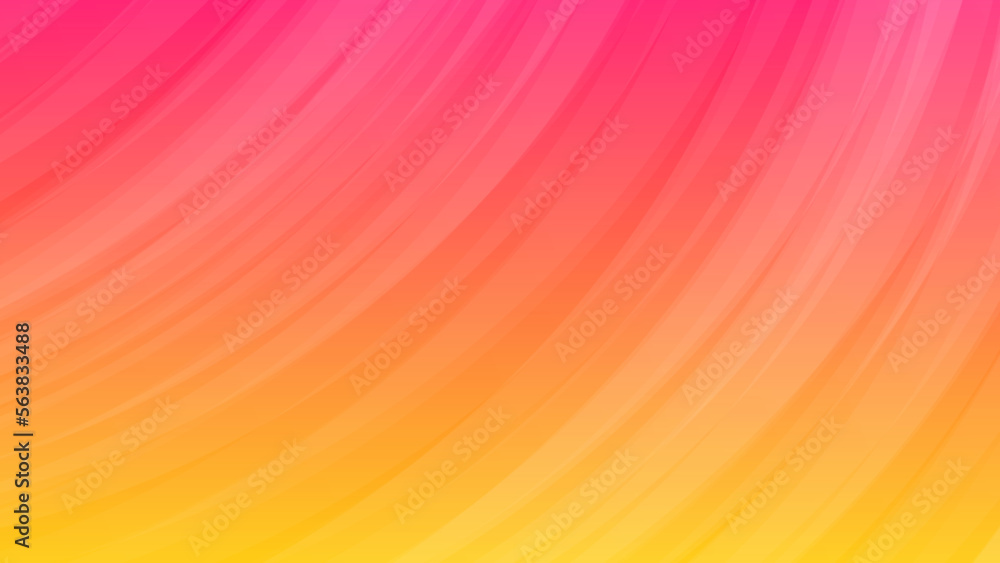 Modern colorful gradient background with rounded lines