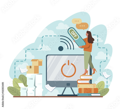 Going offline. Troubles with internet connection and disconnected device