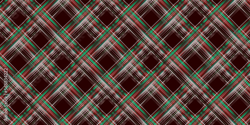Tartan traditional checkered british fabric seamless pattern