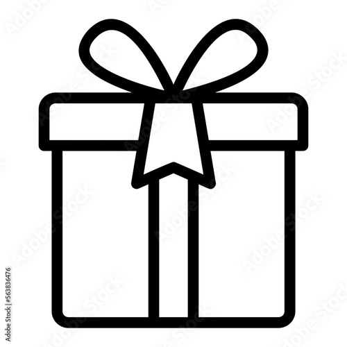 gift line icon