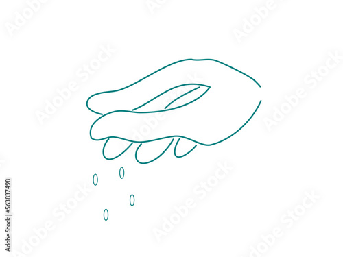 food and drink logo flat design vector illustration