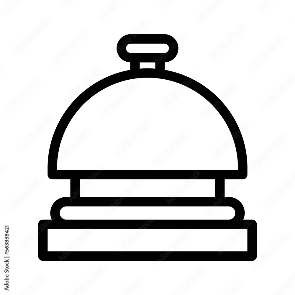 bell line icon illustration vector graphic bell line icon illustration vector graphic