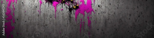 Extreme destroyed grunge vivid elegant splattered death background, wallpaper, abstract, ultrawide