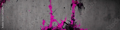 Extreme destroyed grunge vivid elegant splattered death background, wallpaper, abstract, ultrawide