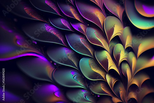 beautiful iridescent texture wallpaper. abstract graphic design.