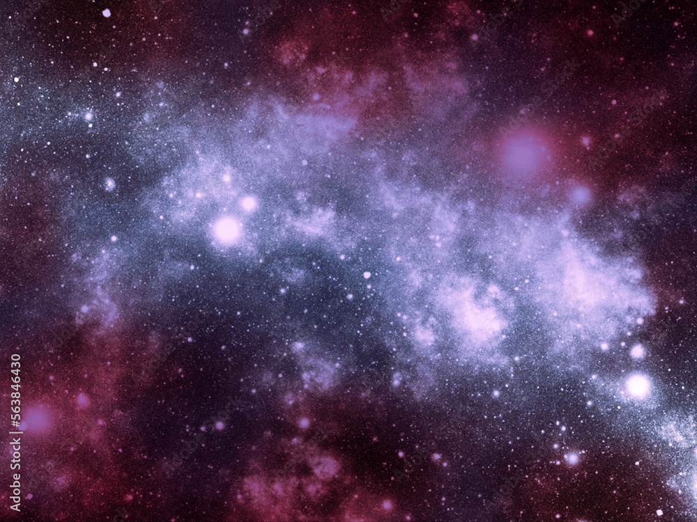 Naklejka premium starry night sky