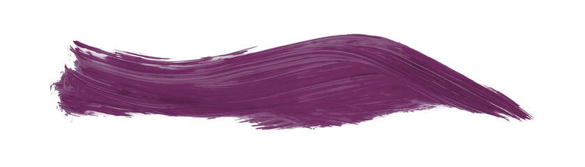 dark purple paintbrush isolated on transparent background purple brush png