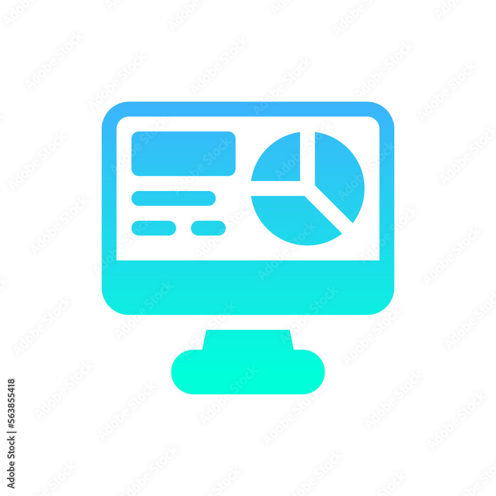 website design flat gradient icon website design flat gradient icon