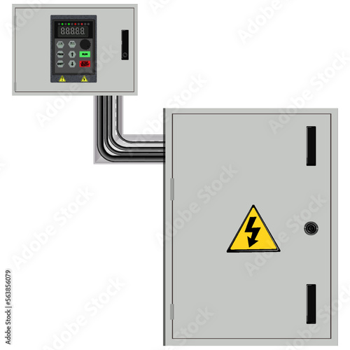  Control Panel. Production control panel and control of computer devices. Touchpad. 