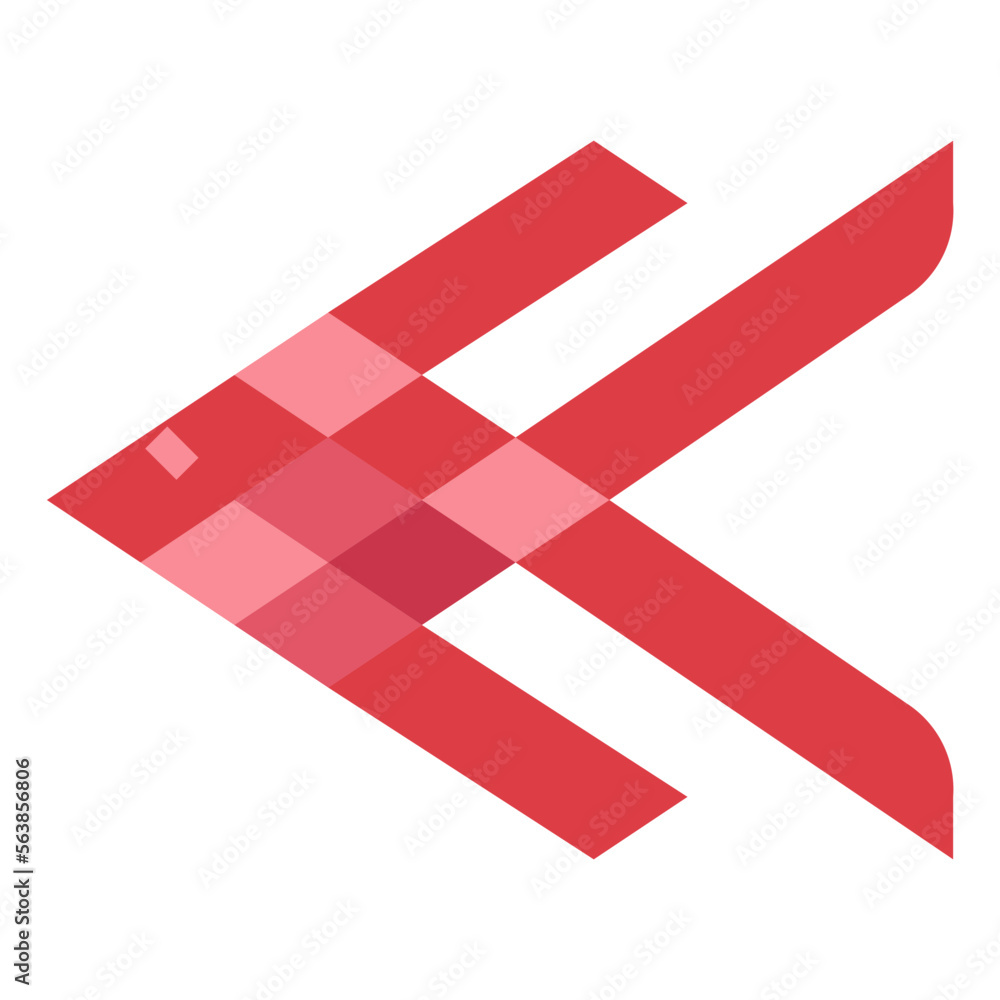 Fototapeta premium fish flat icon style