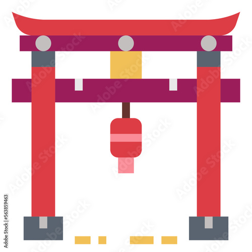 torii flat icon style