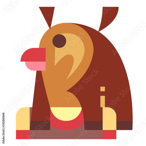 horus flat icon style