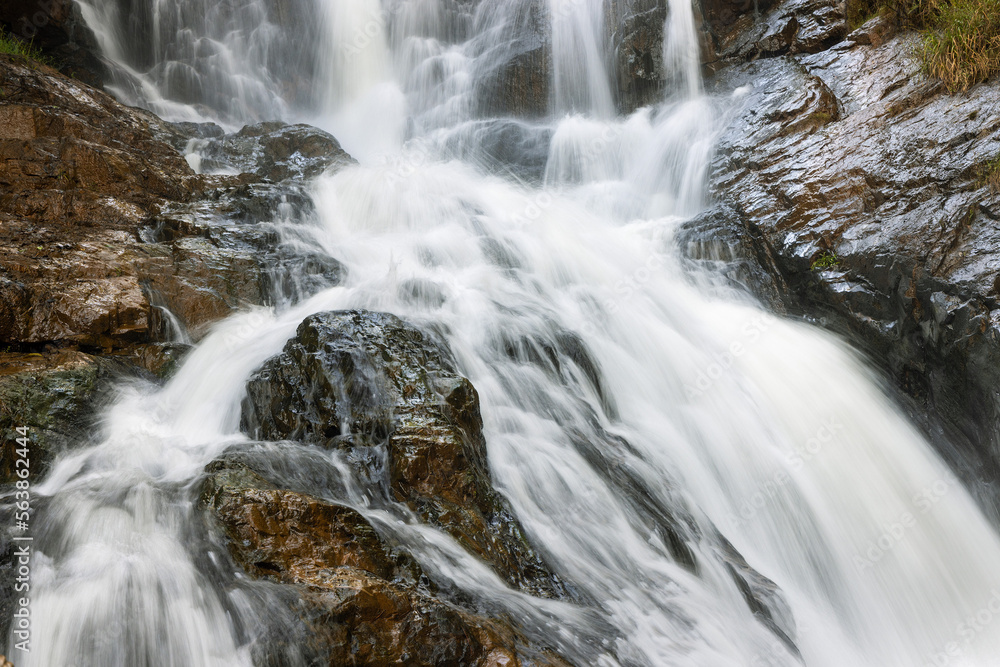 Datanla waterfall near Dalat, Vietnam Datanla waterfall near Dalat, Vietnam