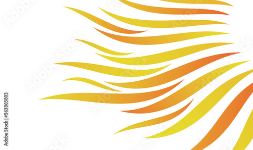 grafica, astratta, fiamma, calore